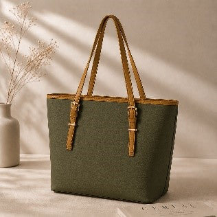 Sage & Mustard Shoulder Bag