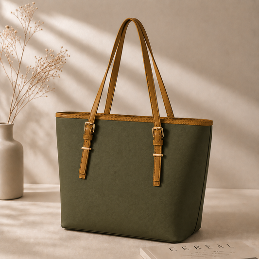 Sage & Mustard Shoulder Bag